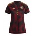 Tanie Strój piłkarski Niemcy Joshua Kimmich #6 Koszulka Wyjazdowej dla damskie MŚ 2022 Krótkie Rękawy